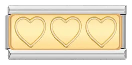 3 Hearts, on Silver - 3-hearts-on-silver-charms-45960039825743.webp