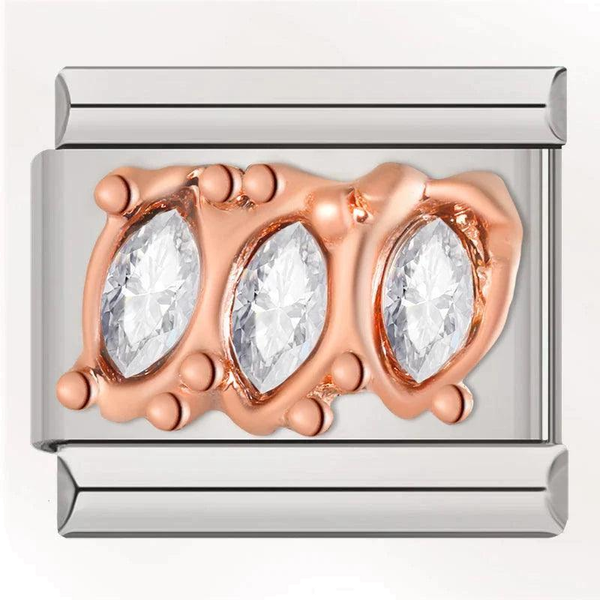 3 White Stones on Rose Gold - 3-white-stones-on-rose-gold-45411565666639.png