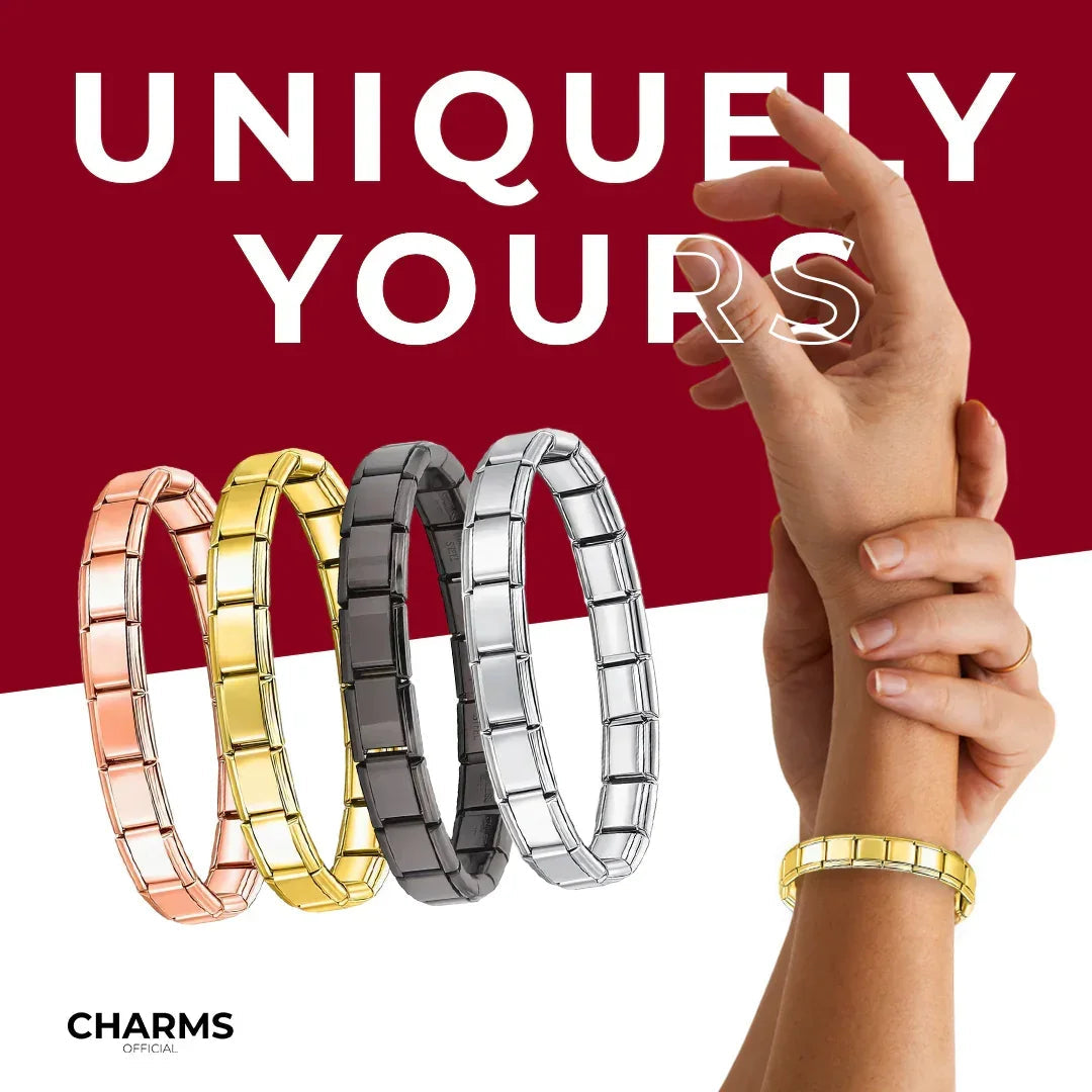 Charms-Armband Roségold