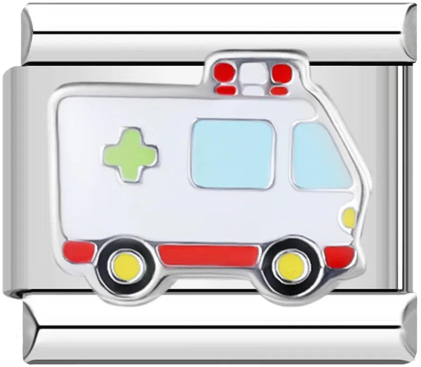 Ambulance Car, on Silver - ambulance-car-on-silver-45322447913295.png