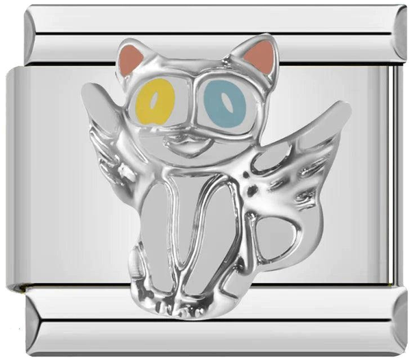 Angel Cat, on Silver - angel-cat-on-silver-45934313537871.png