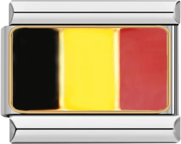 Belgium Flag, on Silver - belgium flag on silver.png