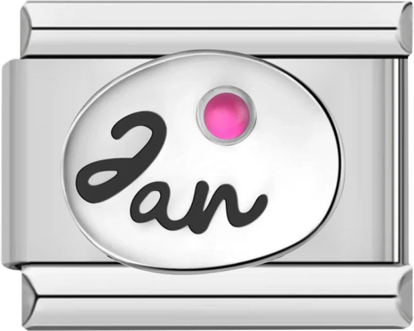 Birthstone January, on Silver - birthstone january on silver.png