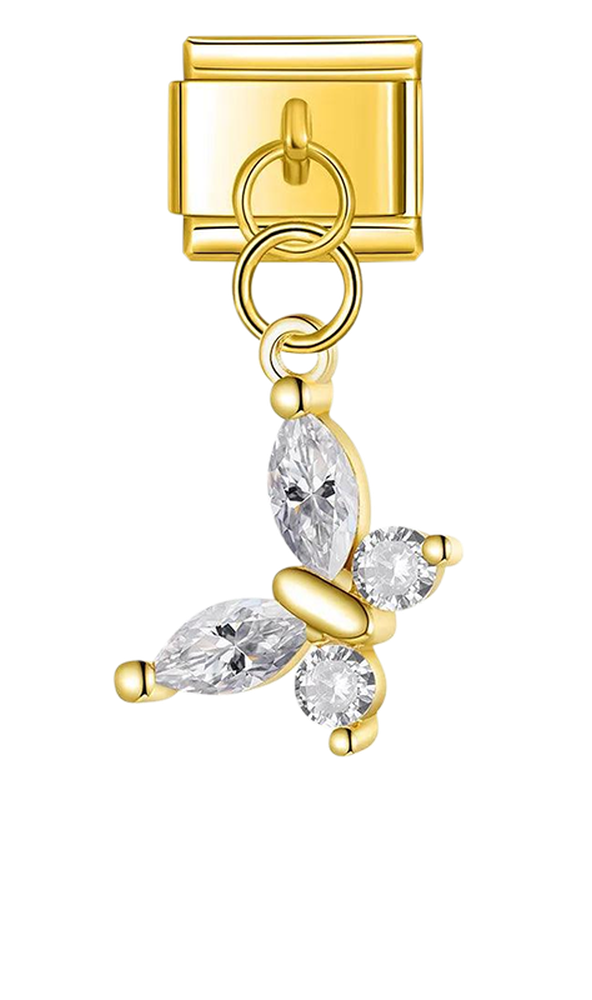 Butterfly with Large Stones, on Gold - butterfly-with-large-stones-on-gold-charms-45942102131023.png