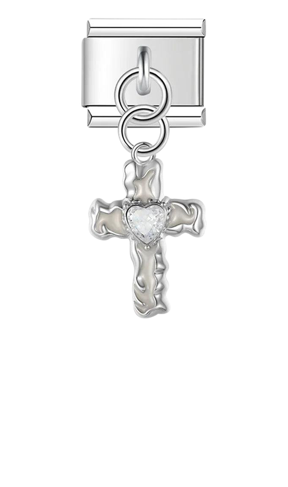 Cross with Heart, on Silver - cross-with-heart-on-silver-charms-45931438932303.png