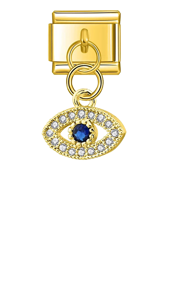 Eye with Blue and White Stones, on Gold - eye-with-blue-and-white-stones-on-gold-charms-45941694923087.png
