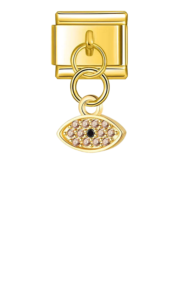 Eye with Stones, on Gold - eye-with-stones-on-gold-charms.png
