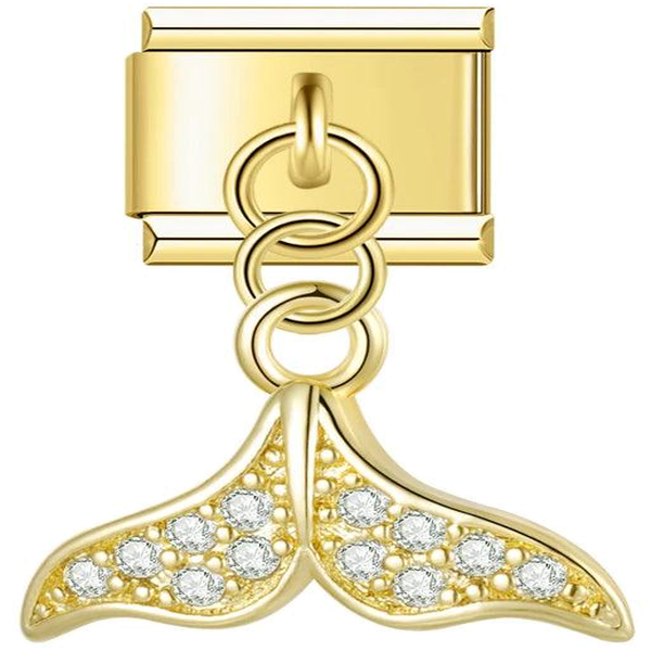 Gold Mermaid Tail with Stones, on Gold - gold-mermaid-tail-with-stones-on-gold-45931156832591.png