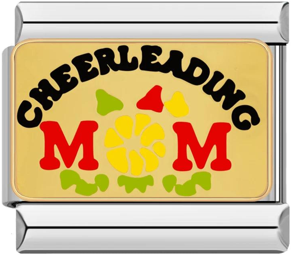 Gold Plate, Cheerleading Mom, on Silver - gold-plate-cheerleading-mom-on-silver-45438455939407.png