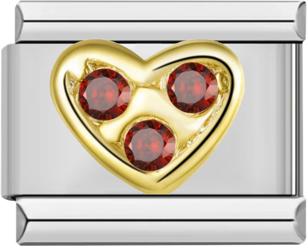 Gold Heart with Red Stone - gold heart with red stone.png