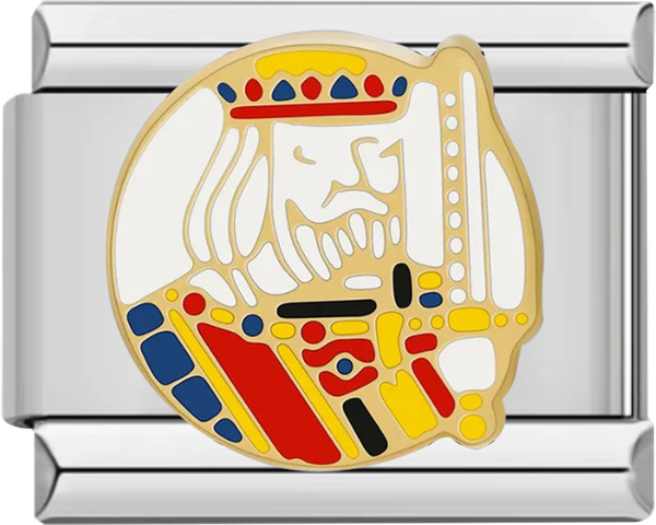 Gold King with Sword, on Silver - gold king with sword on silver.png