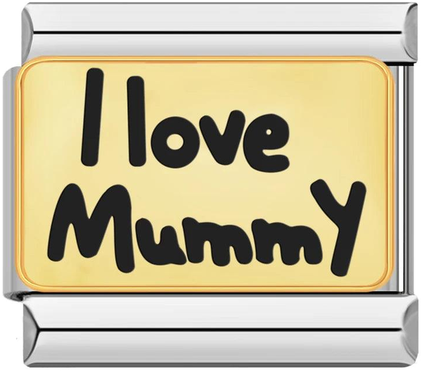 I Love Mummy, on Silver - i-love-mummy-on-silver-45959807959375.png
