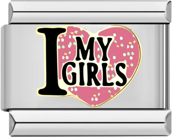 I Love My Girls, on Silver - i love my girls on silver.png