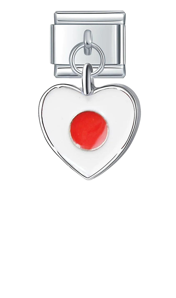 Japan Heart Flag, on Silver - japan-heart-flag-on-silver-charms-45942182904143.png