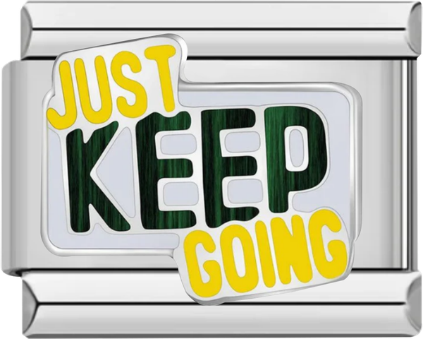Just Keep Going, on Silver - just keep going on silver.png