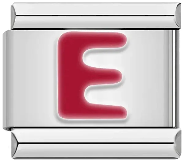 Letter E in Red, on Silver - letter-c-in-red-on-silver.webp