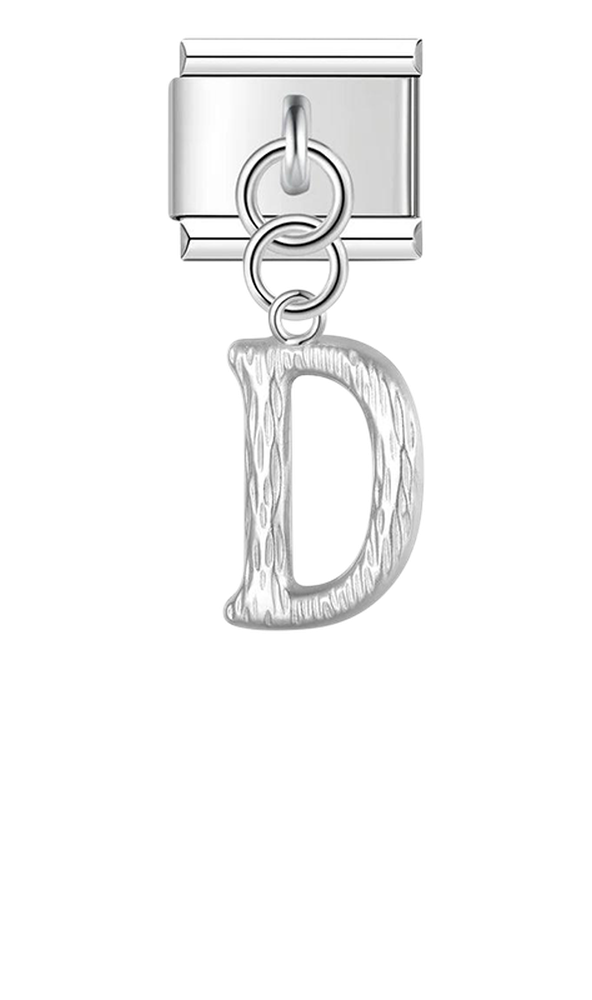 Letter D, Hanging, on Silver - letter-d-hanging-on-silver-charms-45941891400015.png