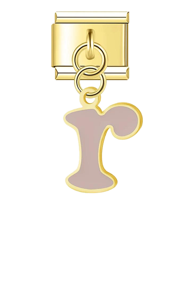 Letter R in Pink, on Gold - letter-r-in-pink-on-gold-charms-45962557686095.png