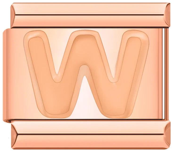 Letter W in Rose Gold, on Rose Gold - letter-w-in-rose-gold-on-rose-gold.png