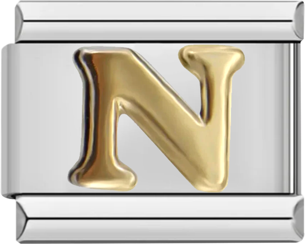 Letter N in Gold, on Silver - letter n in gold on silver.png