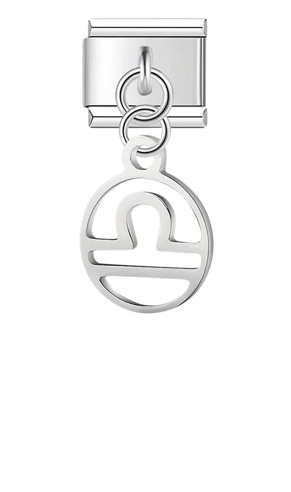 Libra Sign, on Silver - libra-sign-on-silver-charms-45942017524047.png