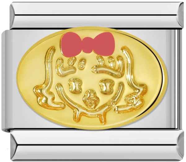 Little Girl in Gold with her Pink Bow Tie - little-girl-in-gold-with-her-pink-bow-tie-45394064113999.png