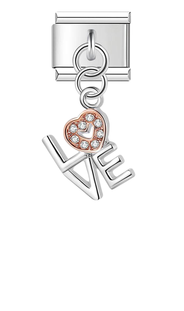 Love, Heart with Stones, on Silver - love-heart-with-stones-on-silver-charms-45934279688527.png