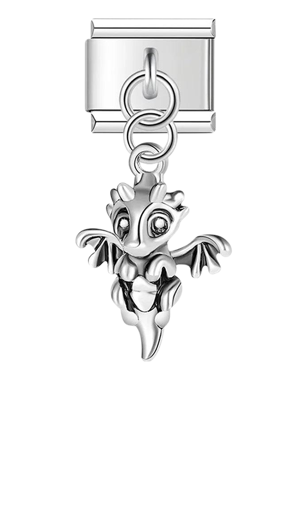 Magic Dragon, on Silver - magic-dragon-on-silver-charms-45928820113743.png
