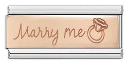 Marry Me & Ring, Double, on Silver - marry-me-and-ring-double-on-silver-charms-45960040710479.webp