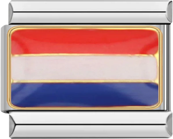 Netherlands Flag, on Silver - netherlands.png