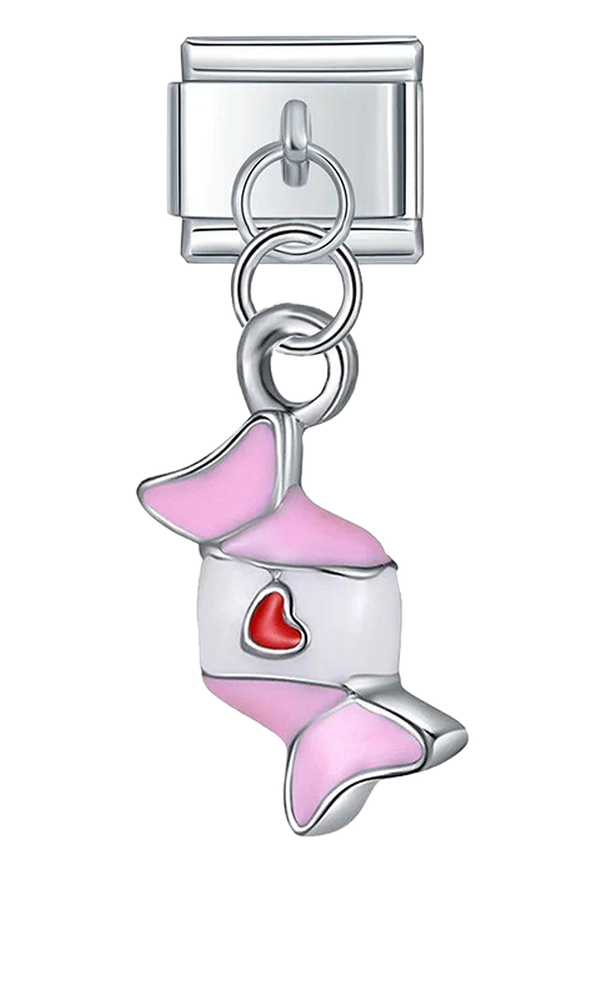 Pink Candy Heart, on Silver - pink-candy-heart-on-silver-charms-45932498223439.png