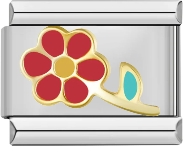 Red Daisy and her Gold Stem - red daisy and her gold stem.png