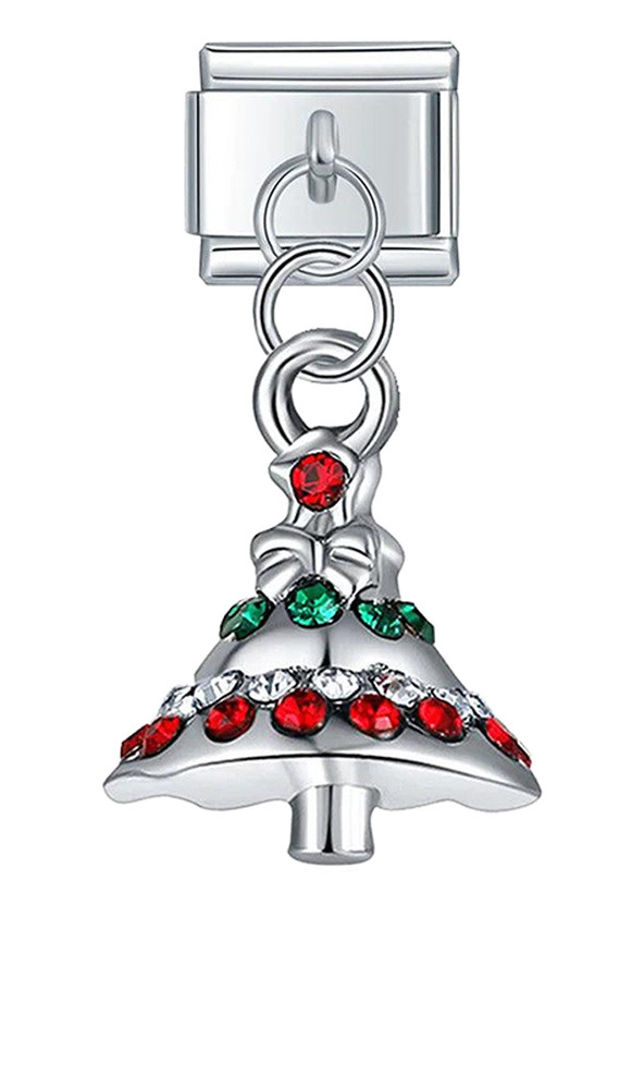 Silver Christmas Tree with Stones - silver-christmas-tree-with-stones-charms-45394732089679.png