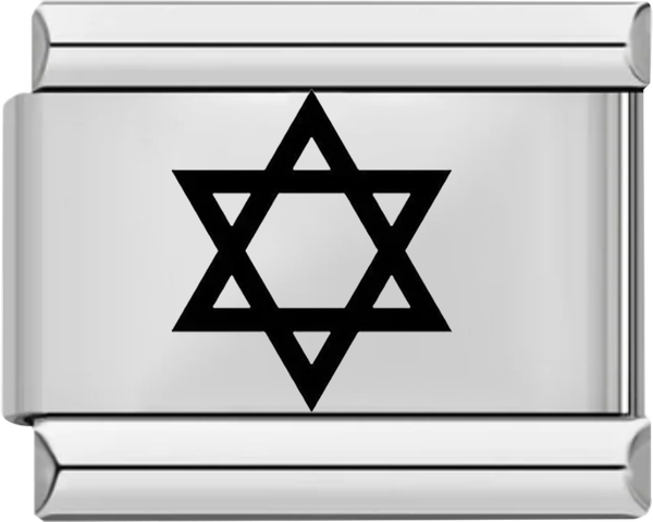 Star of David, on Silver - star of david on silver charms official.png