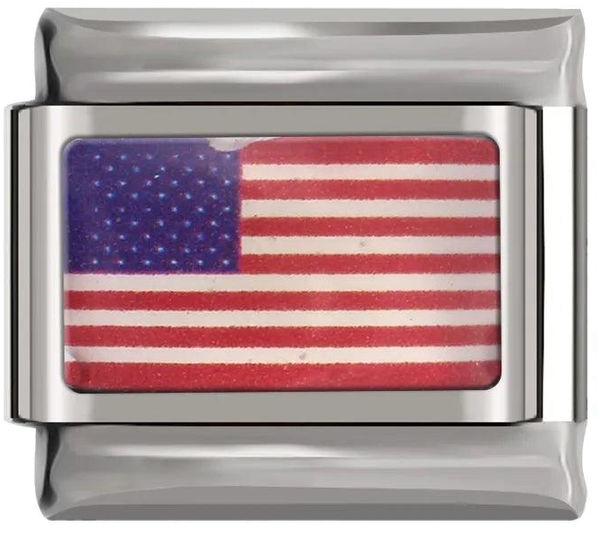 United States Flag, on Silver - united-states-flag-on-silver-45928970060111.png