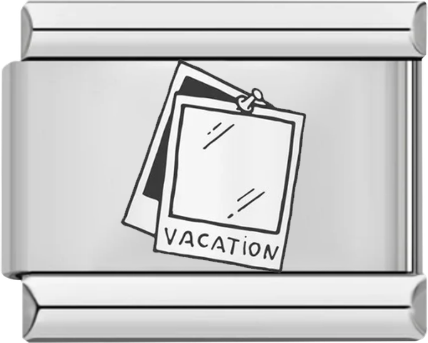 Vacation Polaroids, on Silver - vacation polaroids on silver.png