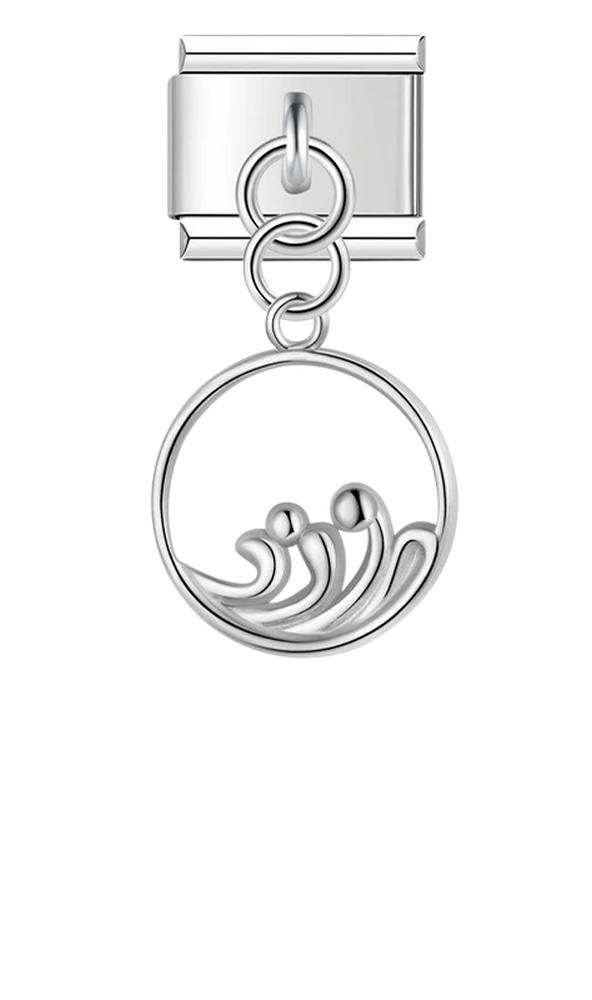 Wave, on Silver - wave-on-silver-charms-45942620619087.png