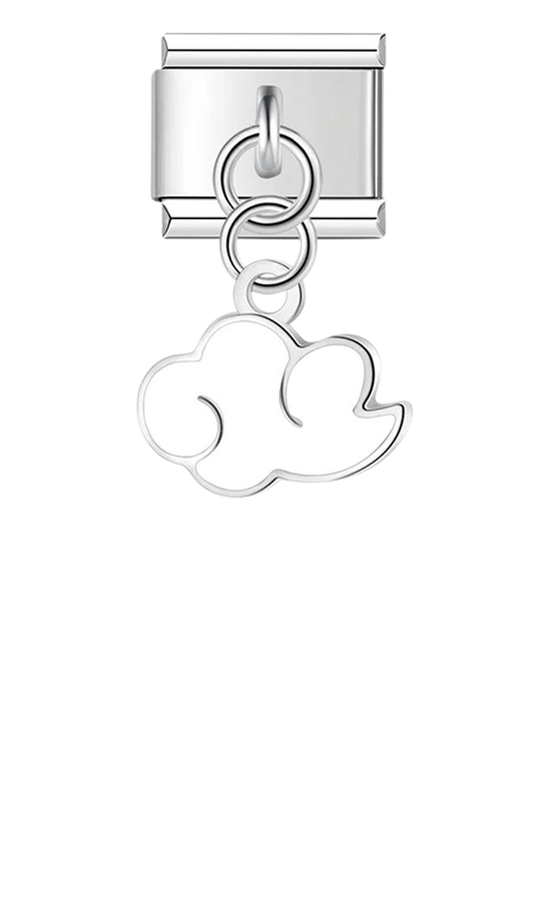 White Cloud, on Silver - white-cloud-on-silver-charms-45958482985295.png