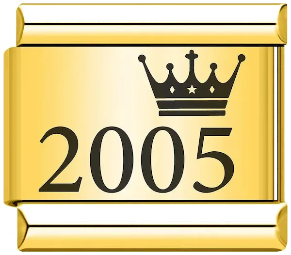 Year 2005, on Gold - year-2005-on-gold.webp