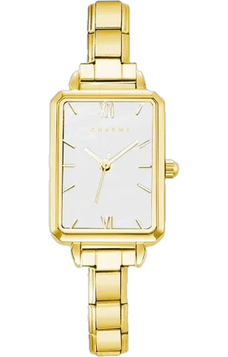 Como Watch Gold – White Dial Edition