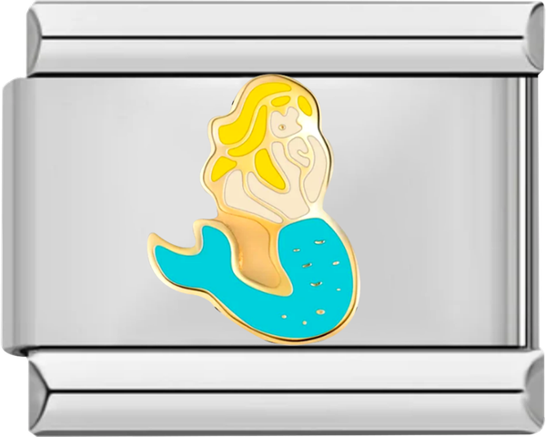 Beautiful Mermaid, on silver - beautiful mermaid on silver.png