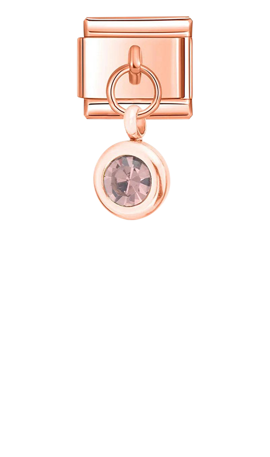 Birthstone January, on Rose Gold - birthstone-january-on-rose-gold-charms-45958867517775.png