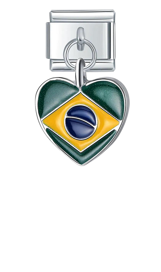 Brazil Heart Flag, on Silver - brazil-heart-flag-on-silver-charms-45942183559503.png