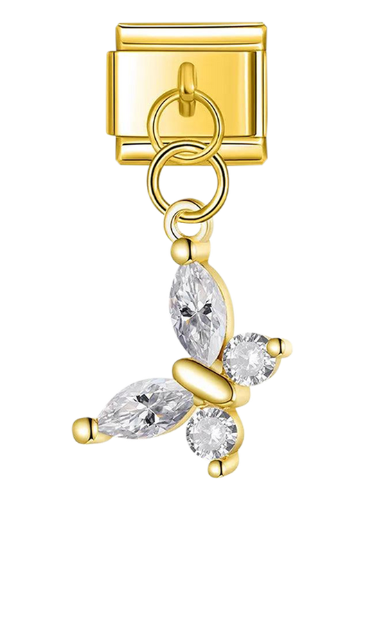 Butterfly with Large Stones, on Gold - butterfly-with-large-stones-on-gold-charms-45942102131023.png