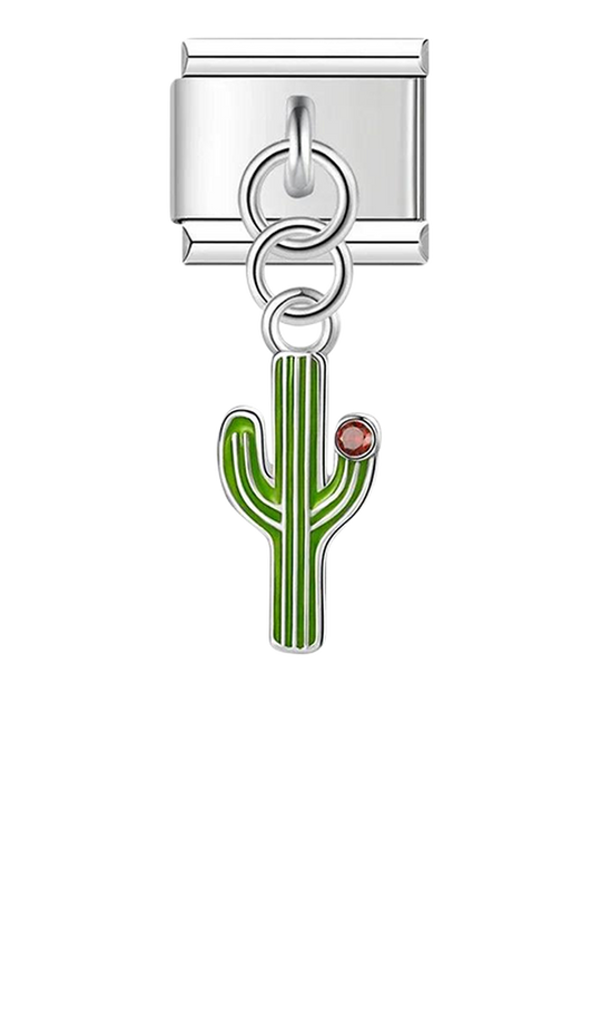 Cactus with Stone, on Silver - cactus-with-stone-on-silver-charms-45960922169679.png