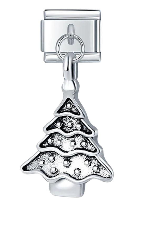 Christmas Tree, Powdered Silver - christmas-tree-powdered-silver-charms-45394731598159.png