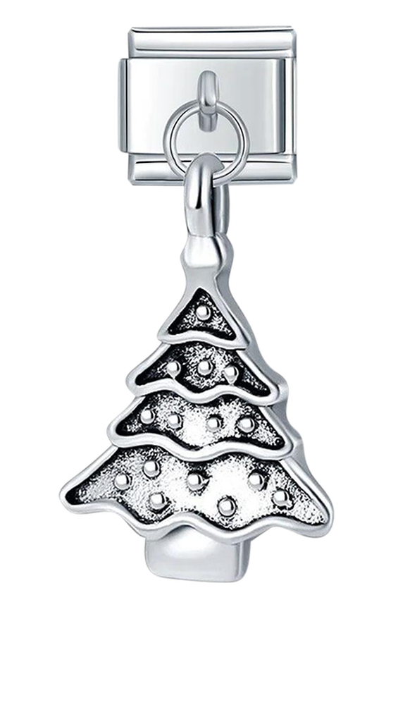 Christmas Tree, Powdered Silver - christmas-tree-powdered-silver-charms-45394731598159.png