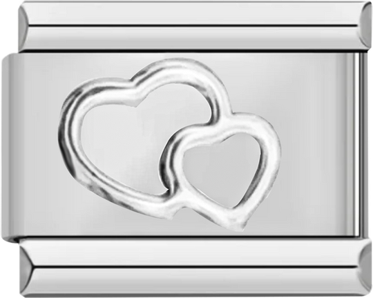 Double Hearts, on Silver - double hearts on silver.png