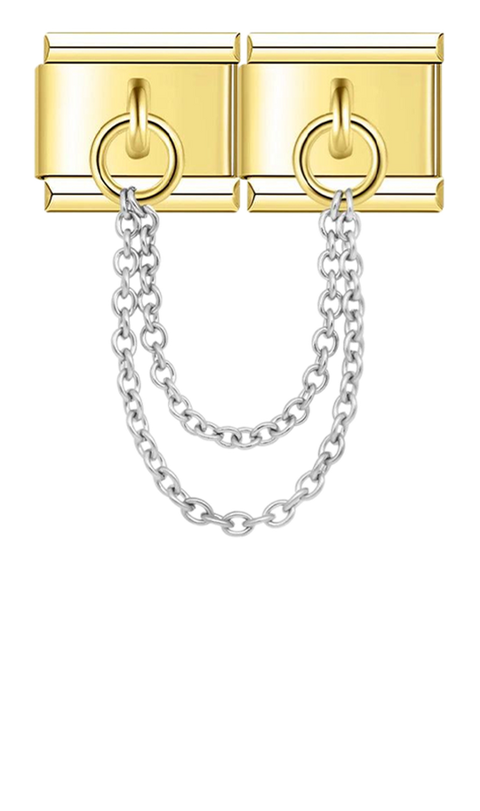 Double Linked Charms, Gold - double linked charms gold.png