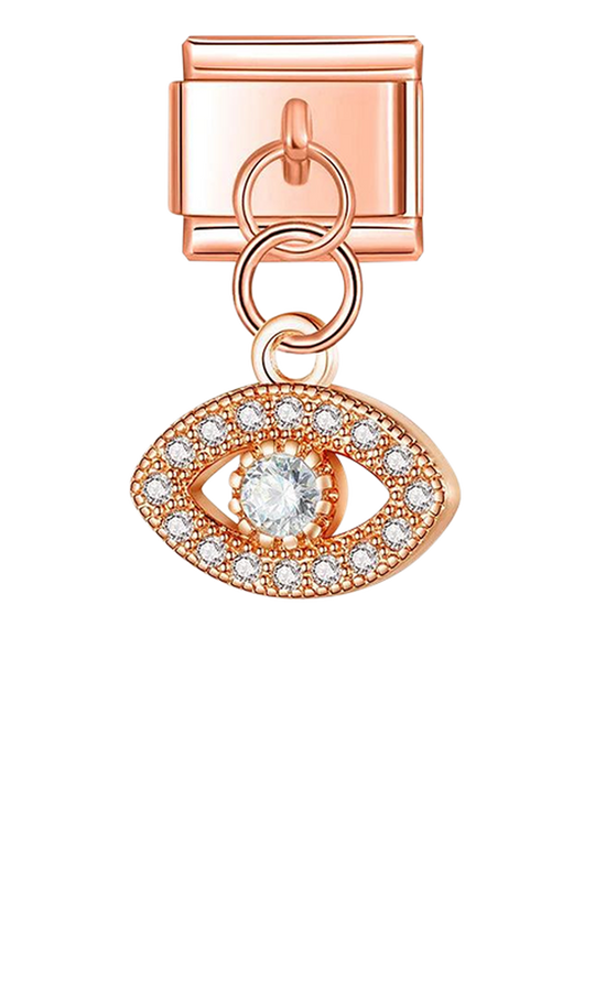 Eye with Large Stone, on Rose Gold - eye-with-large-stone-on-rose-gold-charms.png